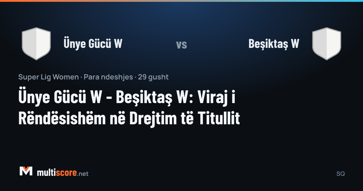 Ünye Gücü W - Beşiktaş W