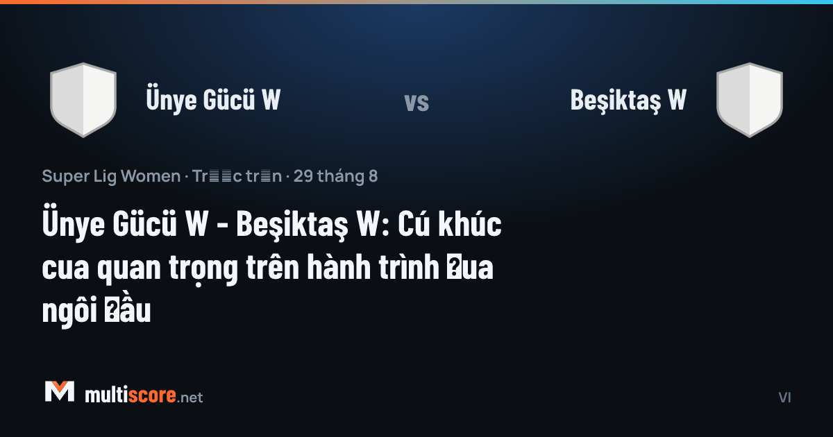 Ünye Gücü W - Beşiktaş W