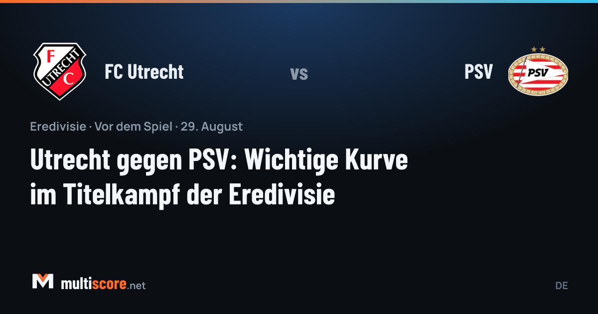 FC Utrecht ve PSV oyuncuları Eredivisie maçında mücadele ederken