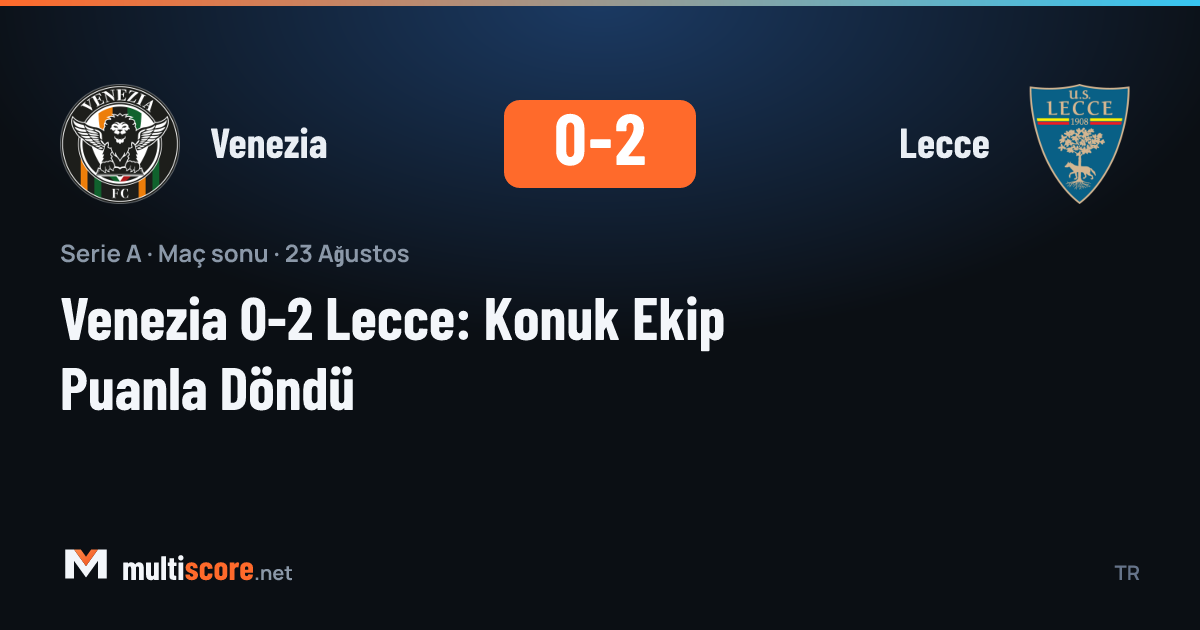 Venezia - Lecce
