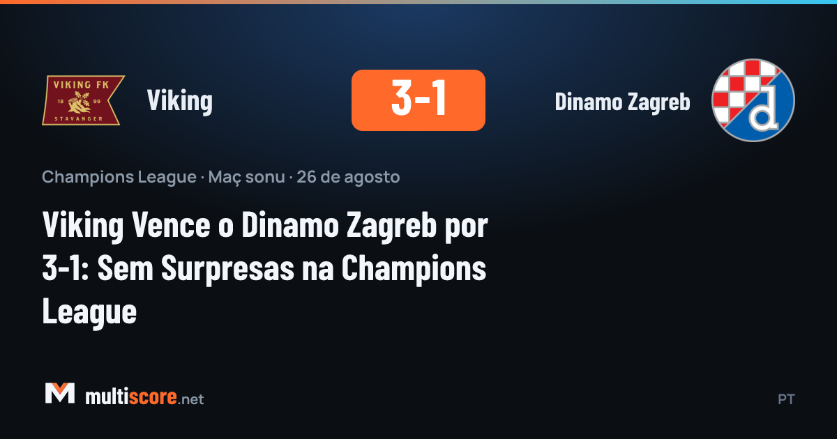 Viking - Dinamo Zagreb