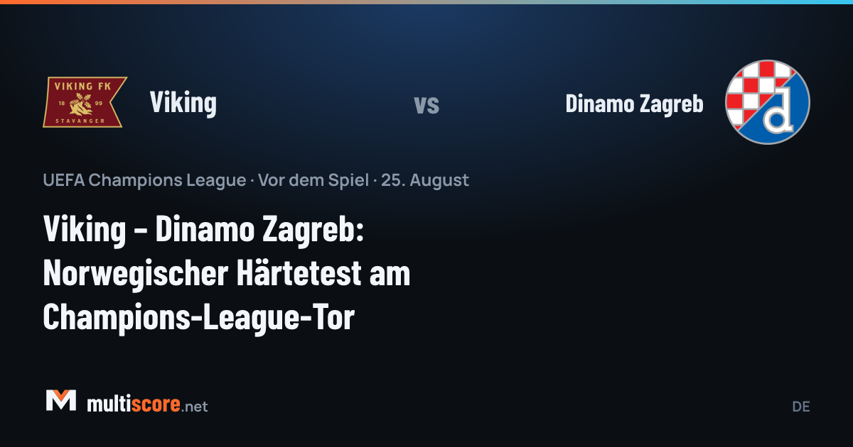 Viking - Dinamo Zagreb
