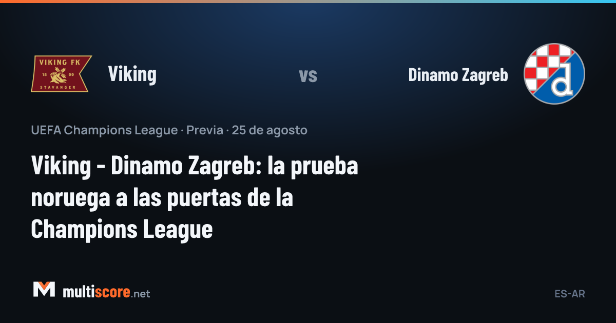 Viking - Dinamo Zagreb