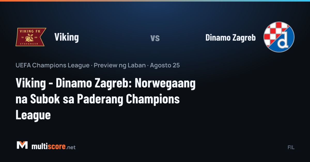 Viking - Dinamo Zagreb