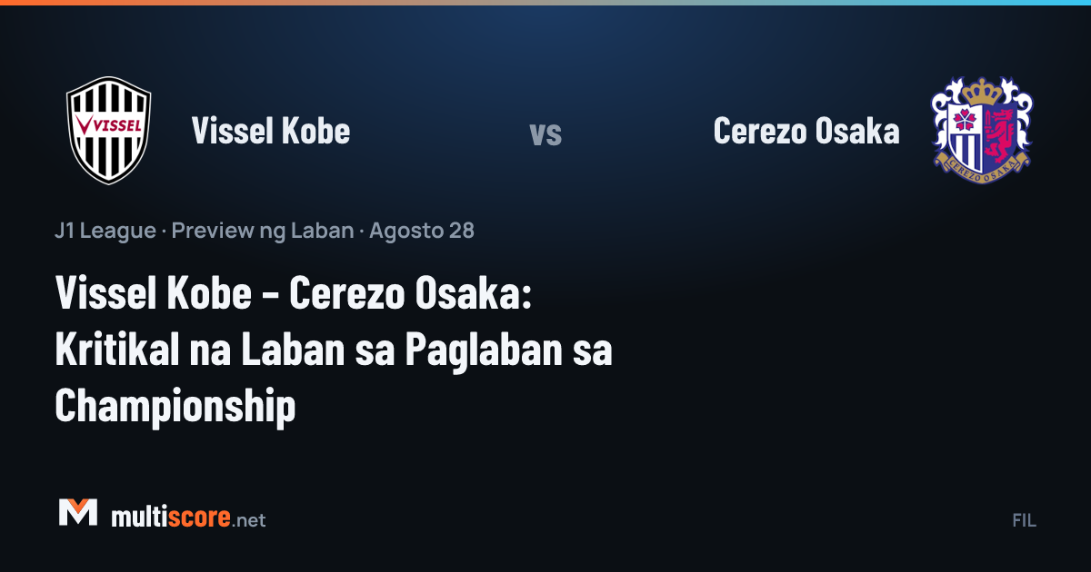 Vissel Kobe - Cerezo Osaka