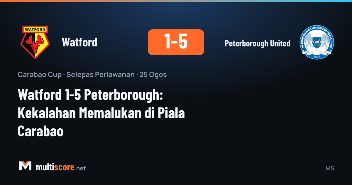 Watford - Peterborough United