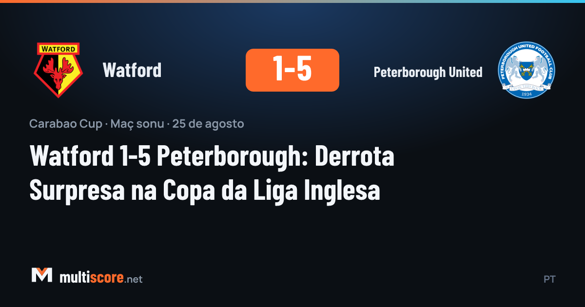 Watford - Peterborough United