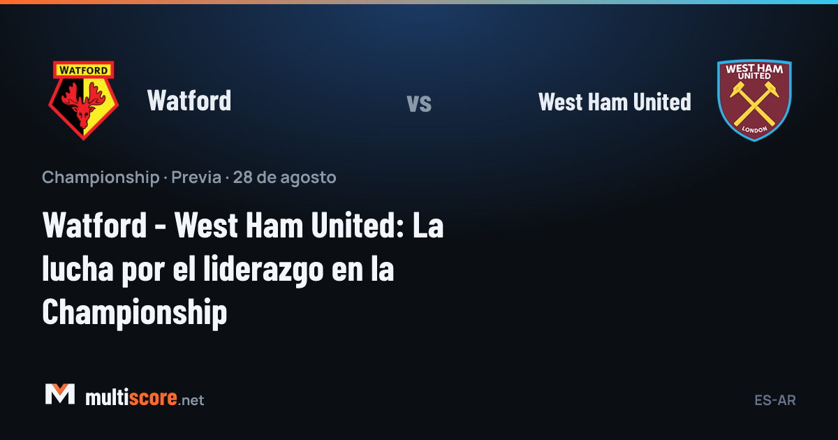 Watford ile West Ham United arasındaki Championship maçı öncesi Vicarage Road'da atmosfer