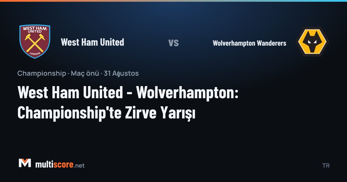 West Ham United ve Wolverhampton oyuncuları maç öncesi sahada