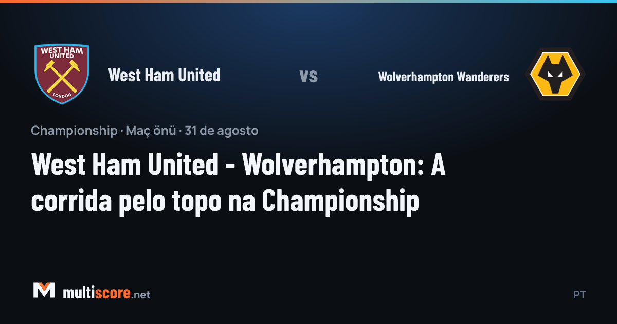 West Ham United ve Wolverhampton oyuncuları maç öncesi sahada
