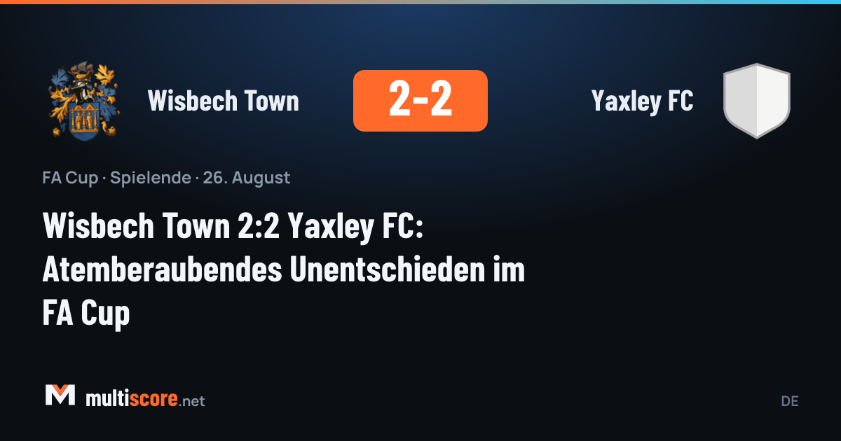 Wisbech Town ve Yaxley FC oyuncuları FA Cup maçında mücadele ediyor