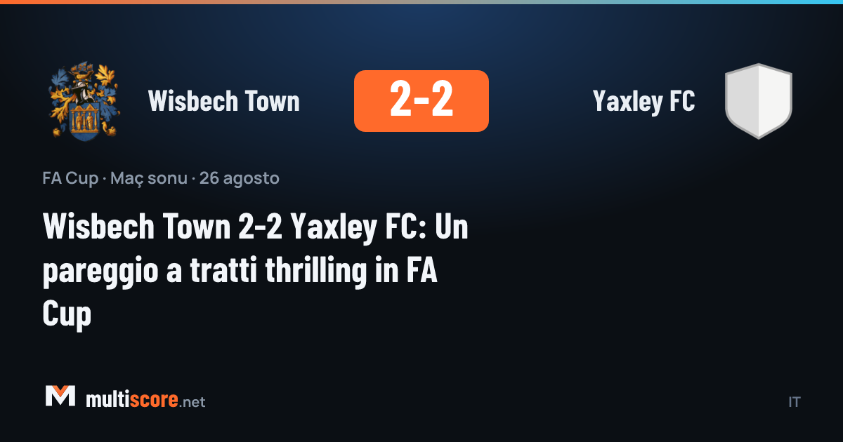 Wisbech Town ve Yaxley FC oyuncuları FA Cup maçında mücadele ediyor